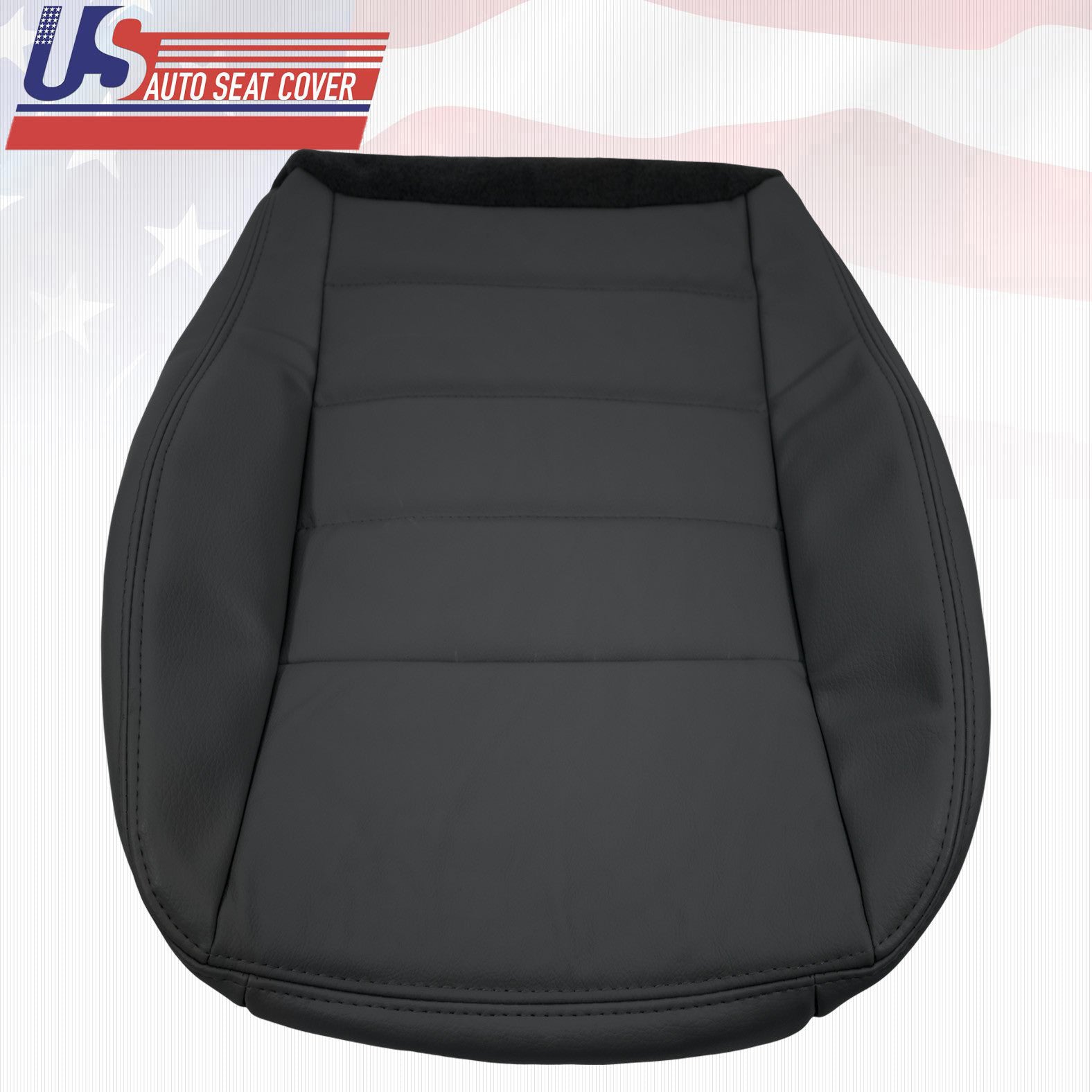 2010 For Dodge Charger SXT Driver Bottom Replacement Leather Cover Dark Gray