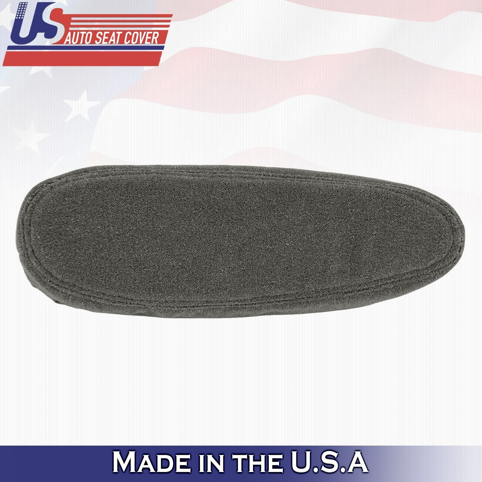 2003 For Chevy Silverado 1500 2500 Passenger Top Bottom Armrest Cloth Cover Gray