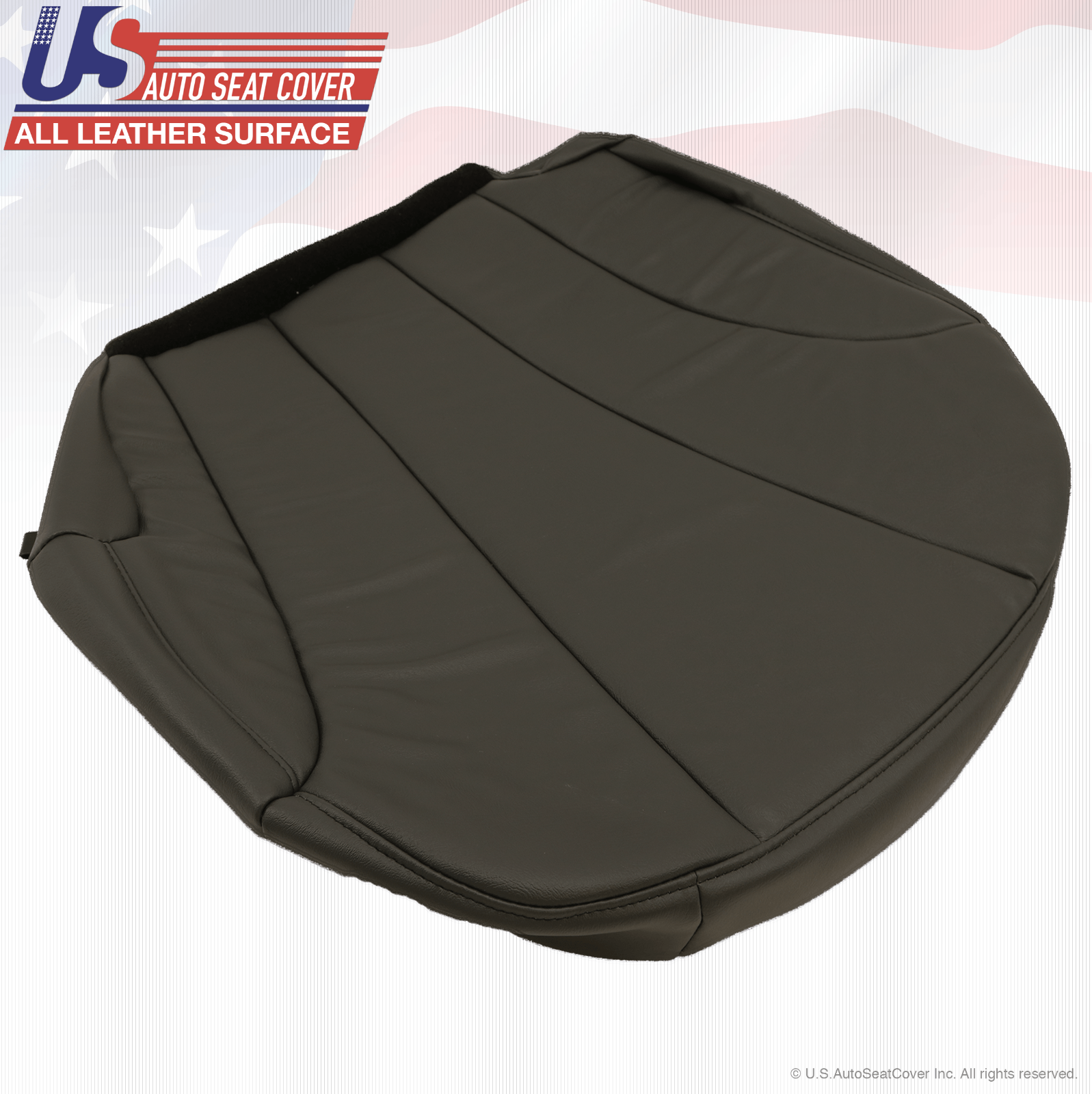 1999 GMC Sierra 1500 2500 Work Truck Driver Bottom Vinyl Seat Cover Dark Gray
