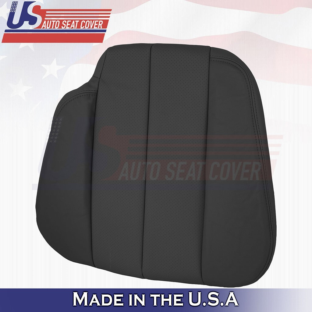 1990-1995 For Mercedes Benz SL320 Driver-Passenger Front Set Leather Cover Black