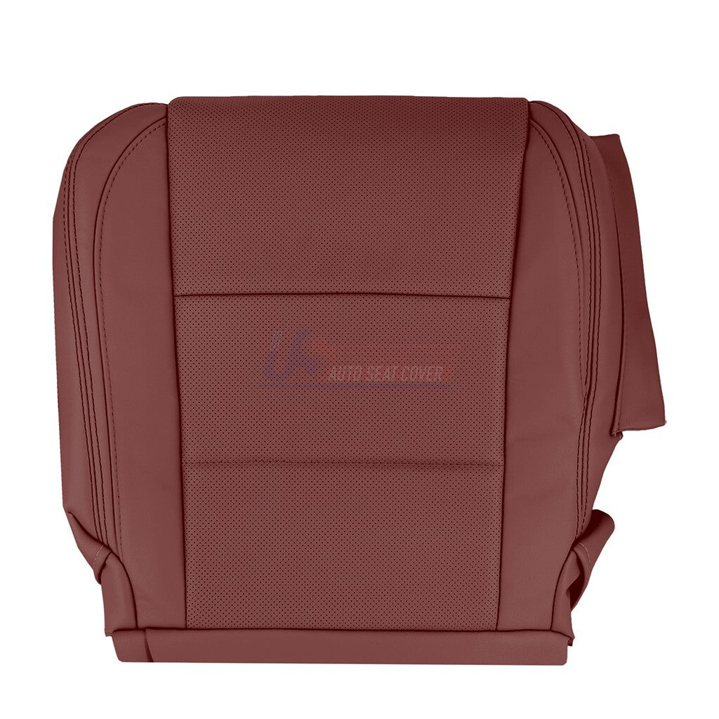 2013 to 2016 Fits Lexus GS350 Front Driver & Passenger Bottoms Leather Cover Red