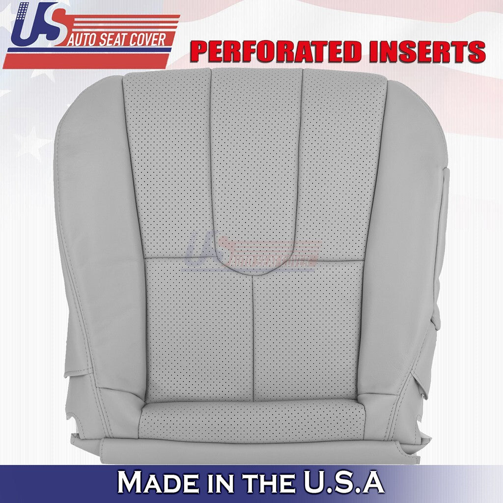 2005 2006 2007 For Infiniti G35 2-Door Front Driver Bottom Leather Cover Gray