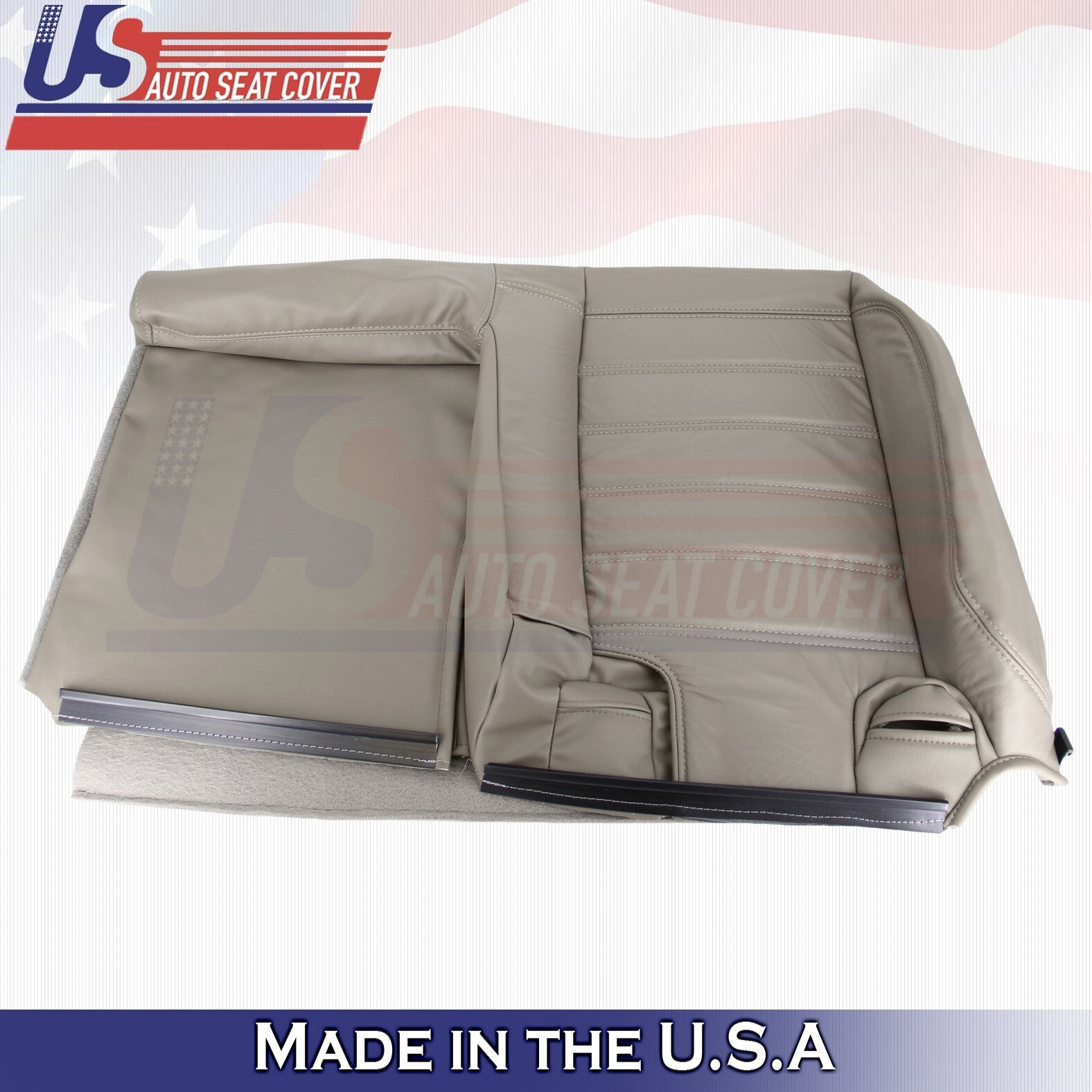2003 2004 2005 2006 2007 FOR Hummer H2 -REAR Driver Top Leather Cover Wheat Gray