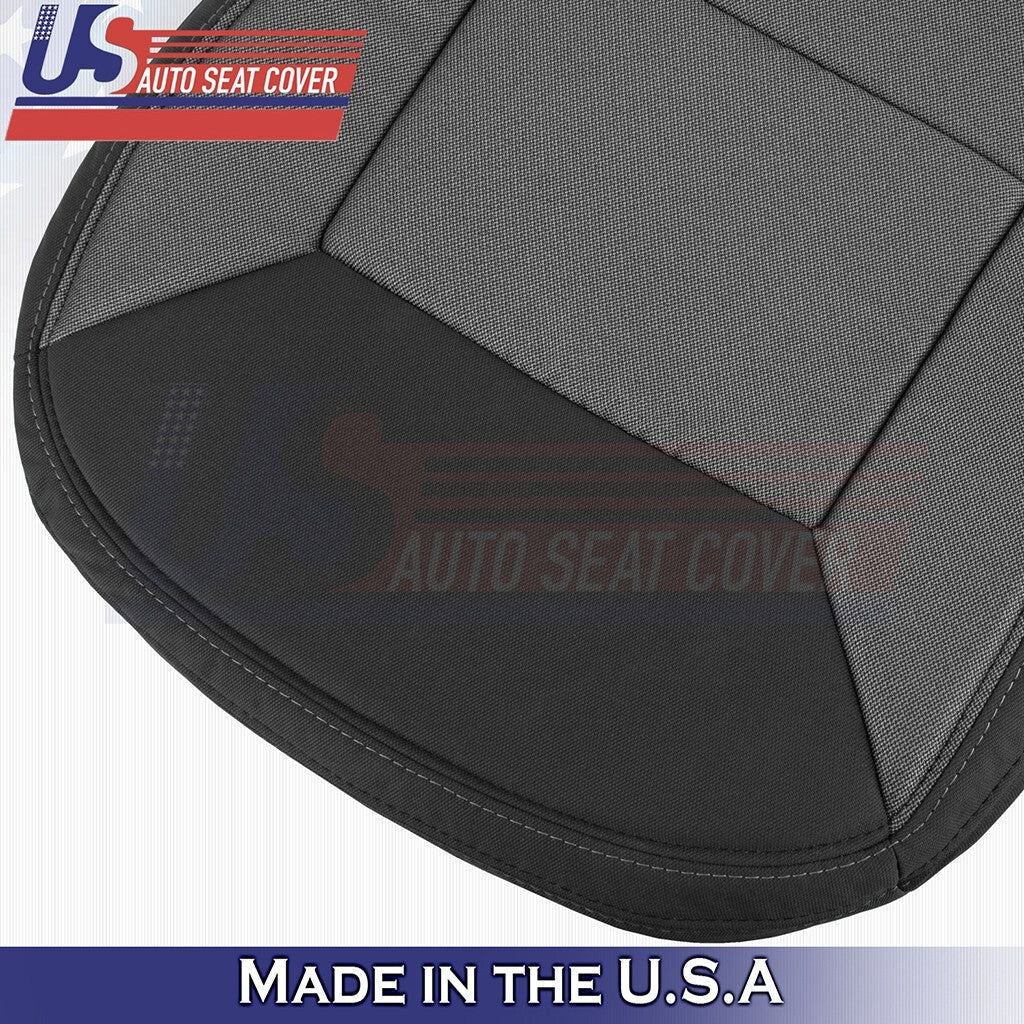2014 to 2024 For Dodge Ram ProMaster Driver & Passenger Bottoms Cloth Cover Gray