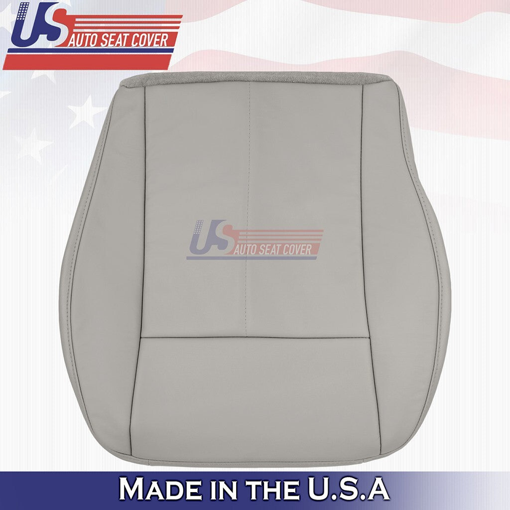 2005 2007 2006 2008 For Chrysler 300C Driver Top Bottom Leather Cover Light Gray