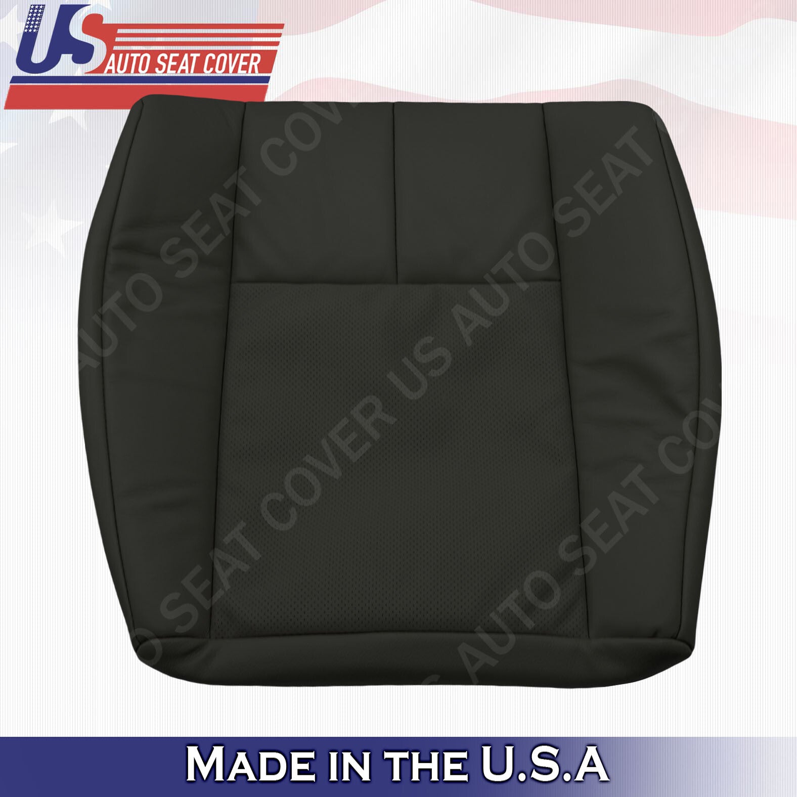 2005 to 2010 Cadillac STS Driver & Passenger Bottoms Perforated Cover BLACK