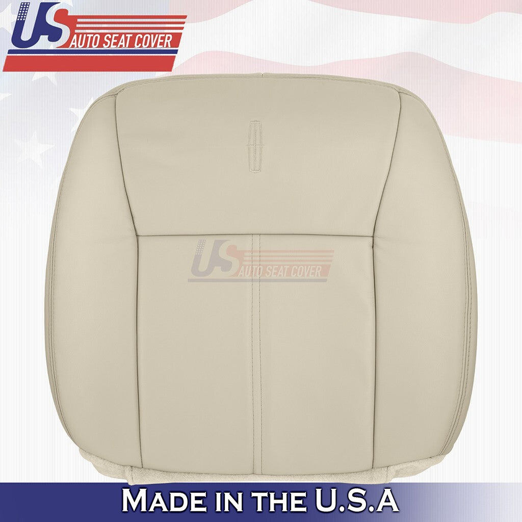 2007 2008 2009 2010 2011 For Lincoln Town Car Driver UPPER Leather Cover Tan
