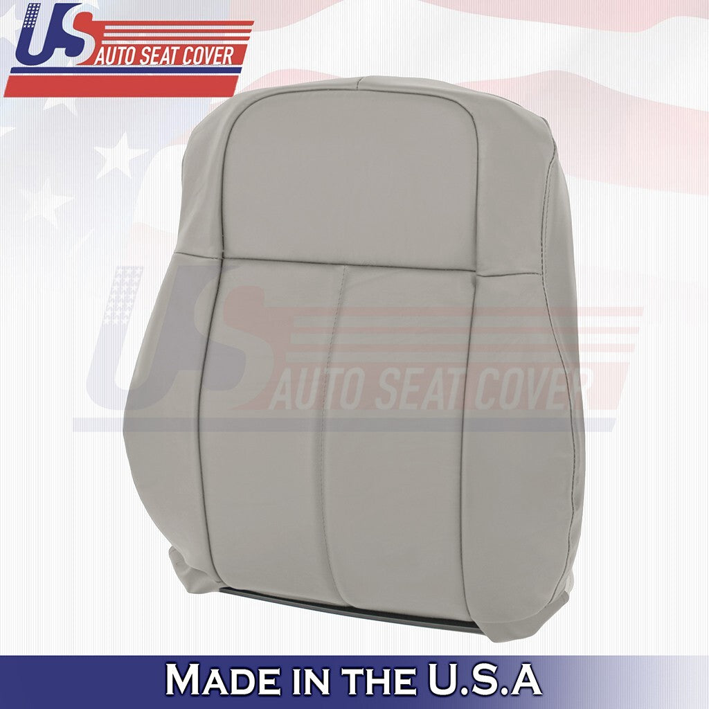 2005 2006 2007 For Chrysler 300 Passenger Top Bottom Leather Cover Light Gray