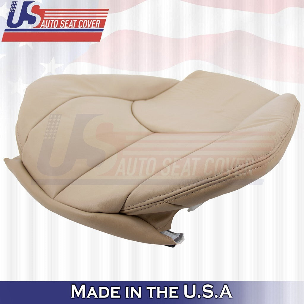 1996 to 2002 For Mercedes Benz SL500 Passenger Top &Bottom Leather Cover Tan