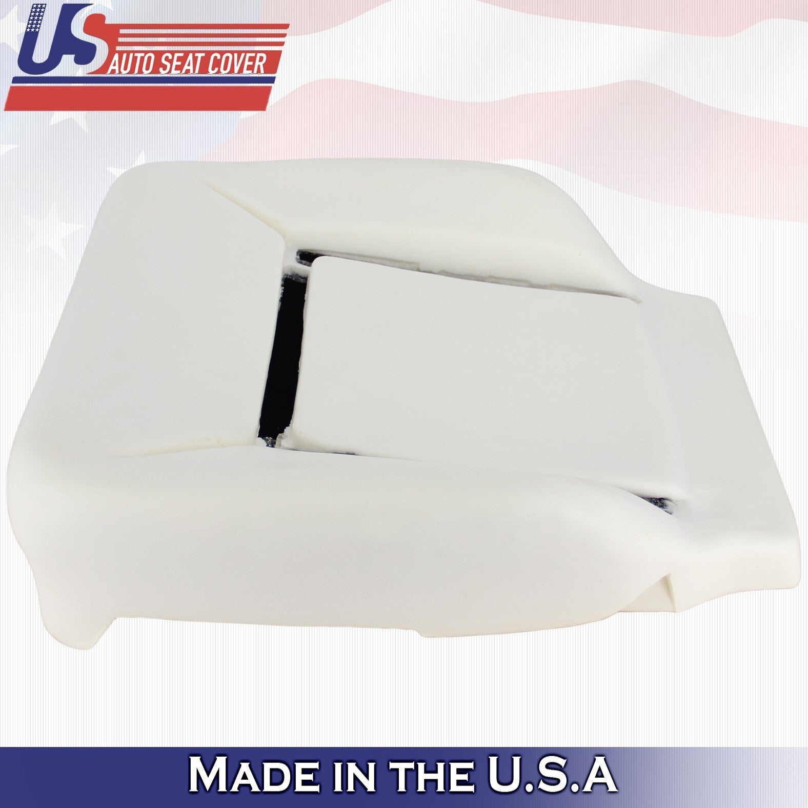 2003 For Ford Expedition Eddie Bauer Driver Bottom Leather Seat Cover & Foam Tan