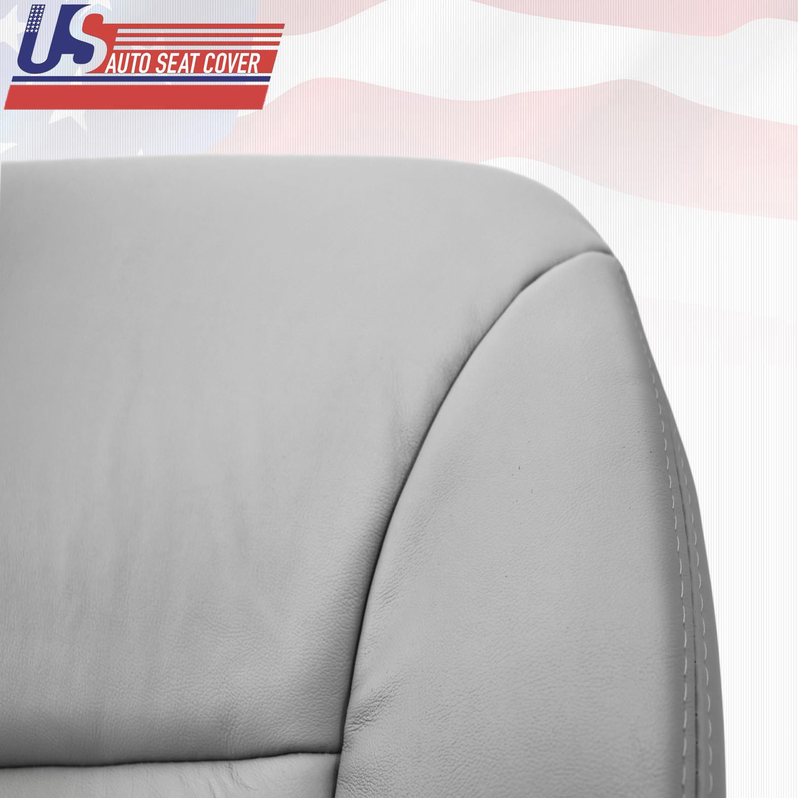 Fit 2006 Lexus ES300 ES330 Front Driver Bottom Vinyl Replacement Seat Cover Gray