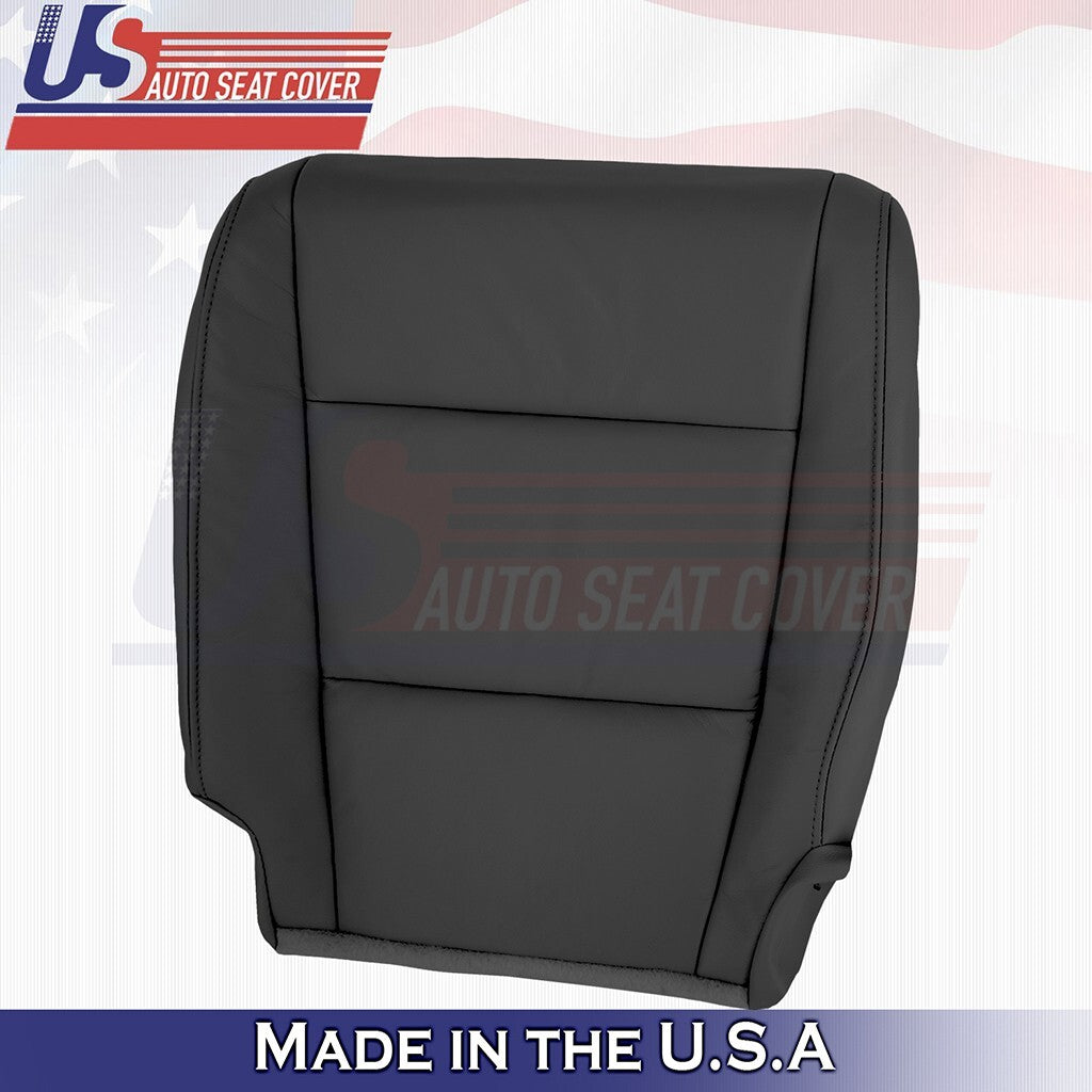 Driver Bottom Leather Seat Cover Black 2009 2010 2011 Fits Honda Pilot
