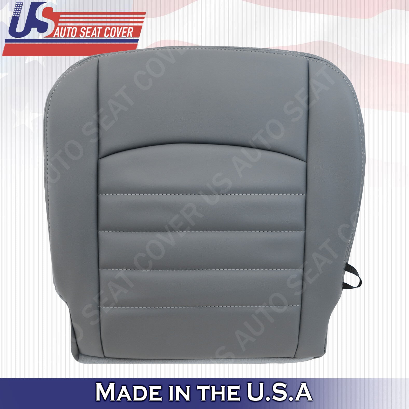 2016-2018 Fits Dodge Ram 2500 ST Base- BOTTOMS Vinyl Seat Cover Replacement Gray