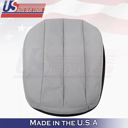 1990 to 1995 Fits Mercedes Benz SL320 Front Set Top & Bottom Leather Cover Gray