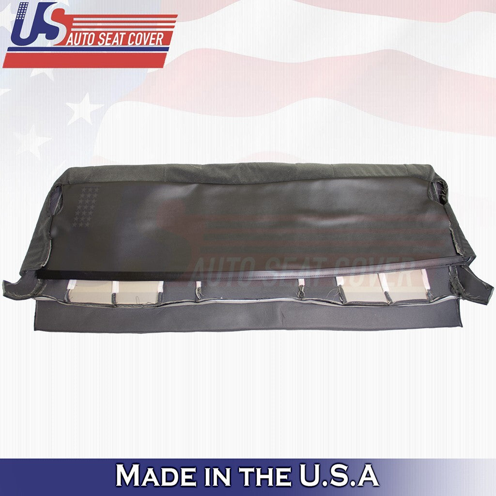 2003 to 2007 For Chevy Silverado Rear Bench Top &Bottom Cloth Cover Dark Gray