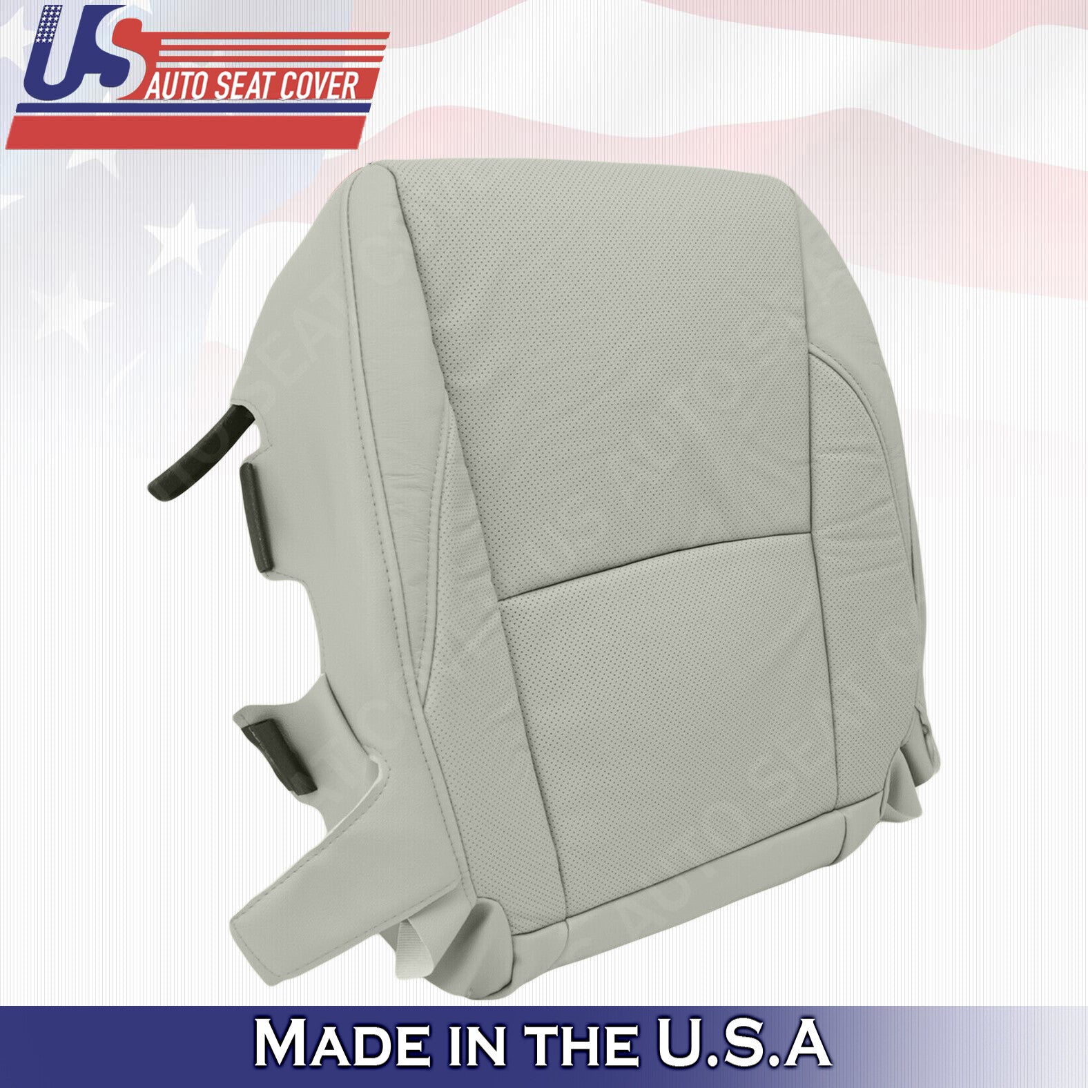 2010 2011 2012 For Lexus ES350 Driver Side Bottom Leather Seat Cover Gray