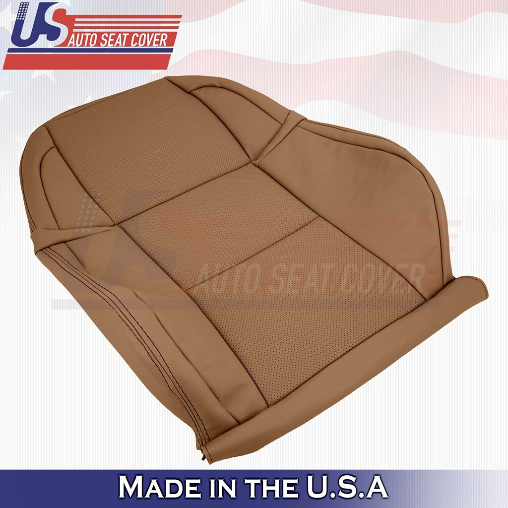 2013 to 2020 Fits Lexus GS350 F-Sport Passenger Top Leather Seat Cover Brown
