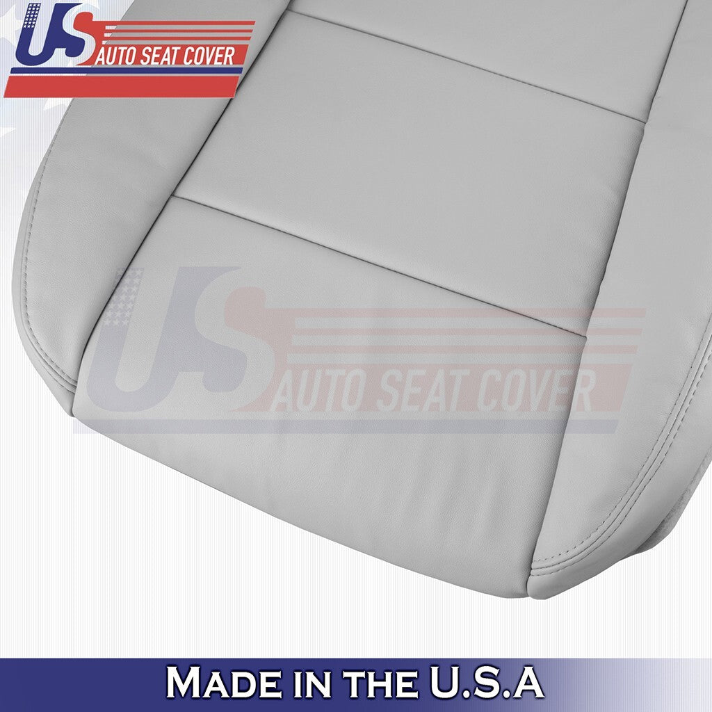 2013 to 2018 Fits Toyota Avalon XLE Front Set Tops&Bottoms Leather Cover Lt Gray