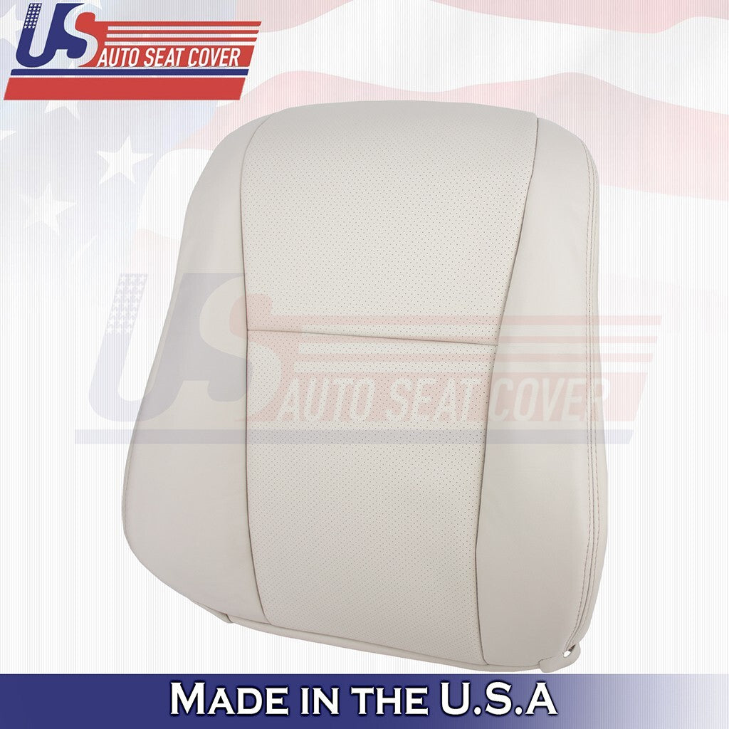 2007 to 2012 Fits Lexus LS600h Passenger Bottom &Top Leather Cover Alabaster