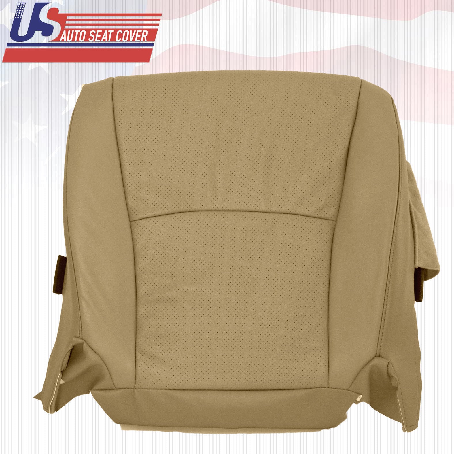Driver Bottom Replacement Seat Cover Perforated Leather For 06 Toyota Highlander