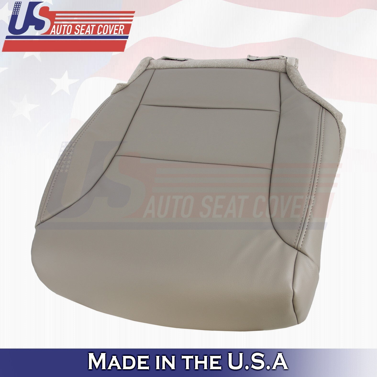 2012 2013 2014 2015 2016 FITS Honda CR-V DRIVER Bottom Leather Seat Cover Tan