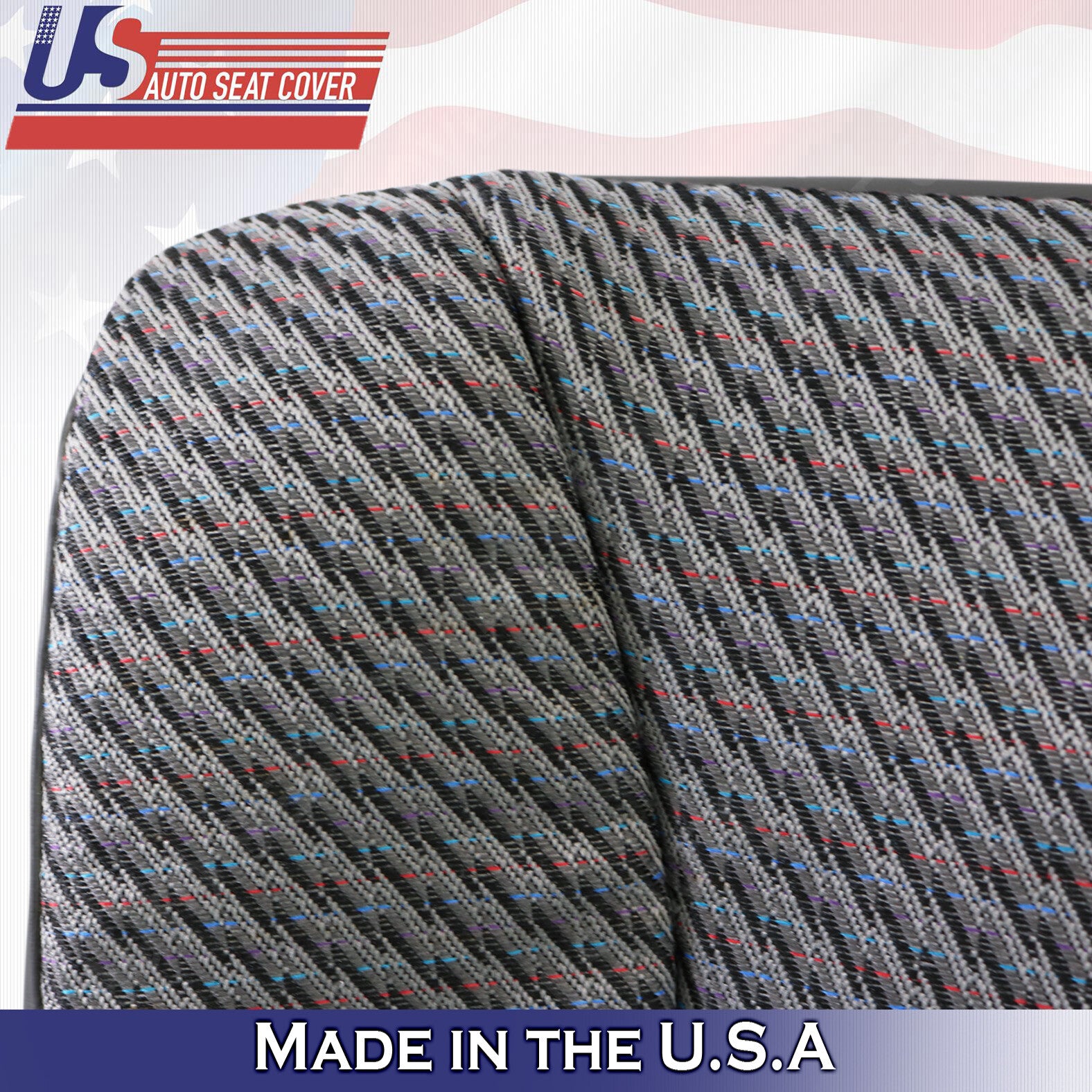 1999-2002 Fits Dodge Ram 1500 3500 WK TRUCK Driver Base Cloth Cover Dark Gray