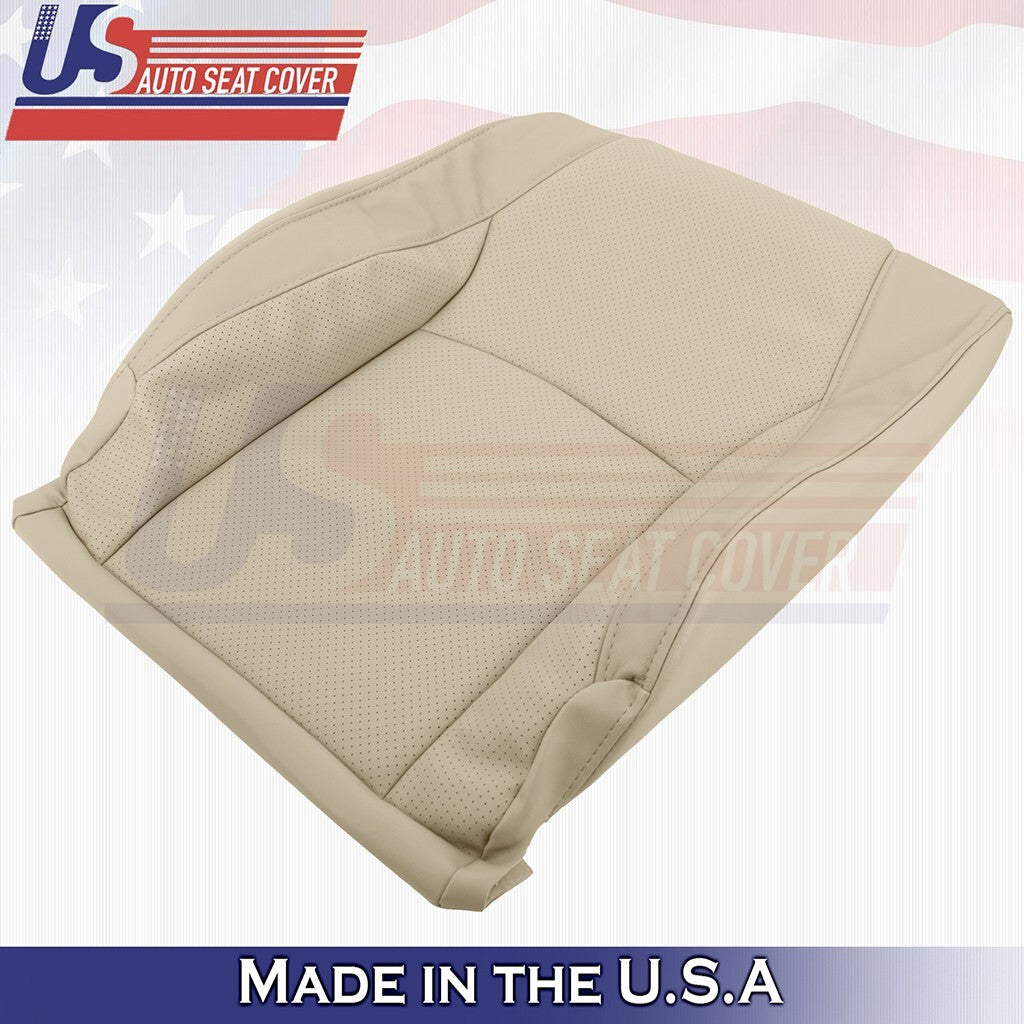 2003 to 2009 For Lexus RX350 Driver Top& Bottom Synth Leather Perf Cover Tan