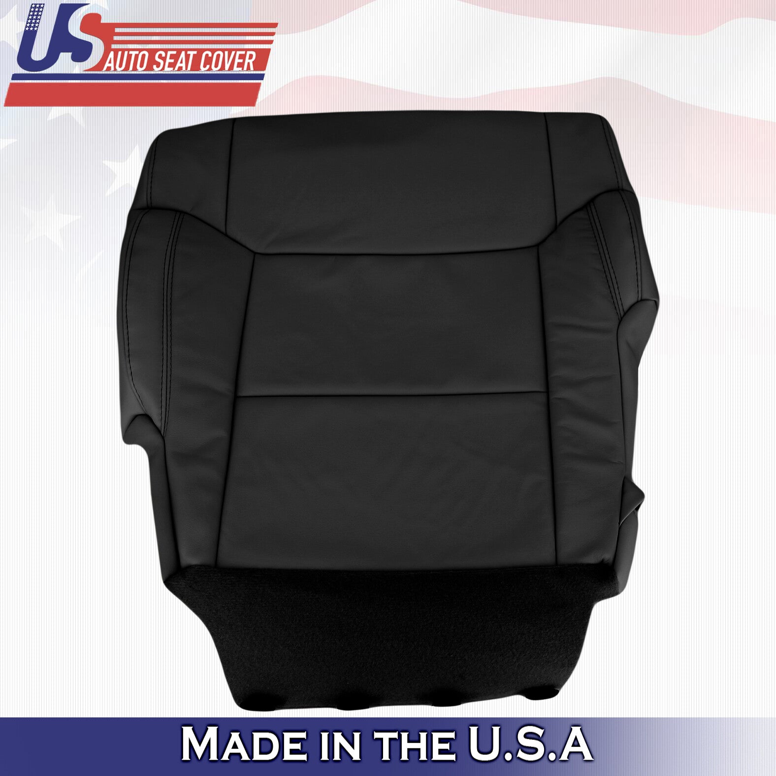 Driver Bottom Leather Cover Black Fits 2014 2015 2016 2017 2018 Toyota Tundra