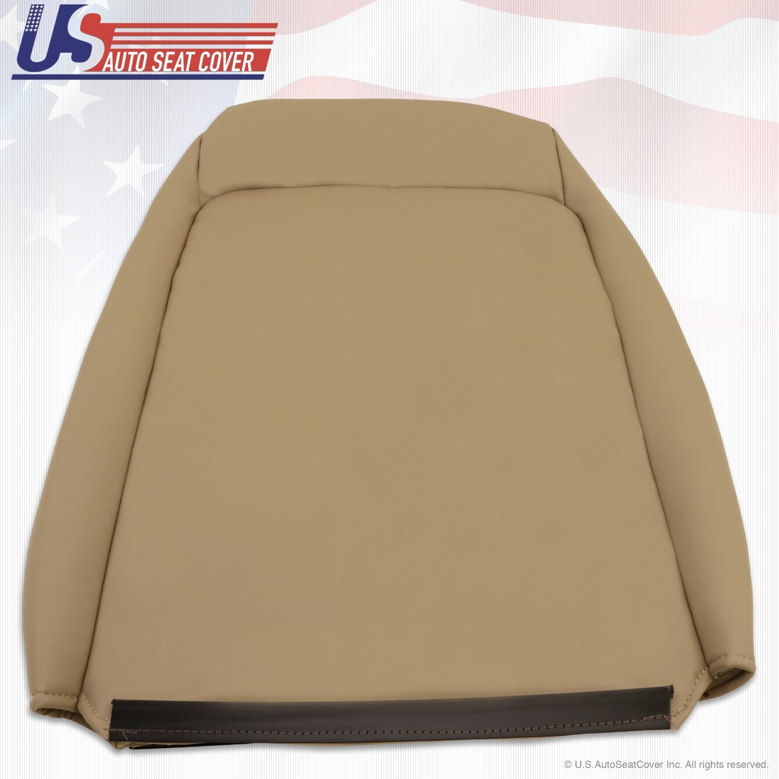 1999 2000 2001 2002 2003 04 Ford Mustang GT Driver Top Lean Back Seat Cover TAN