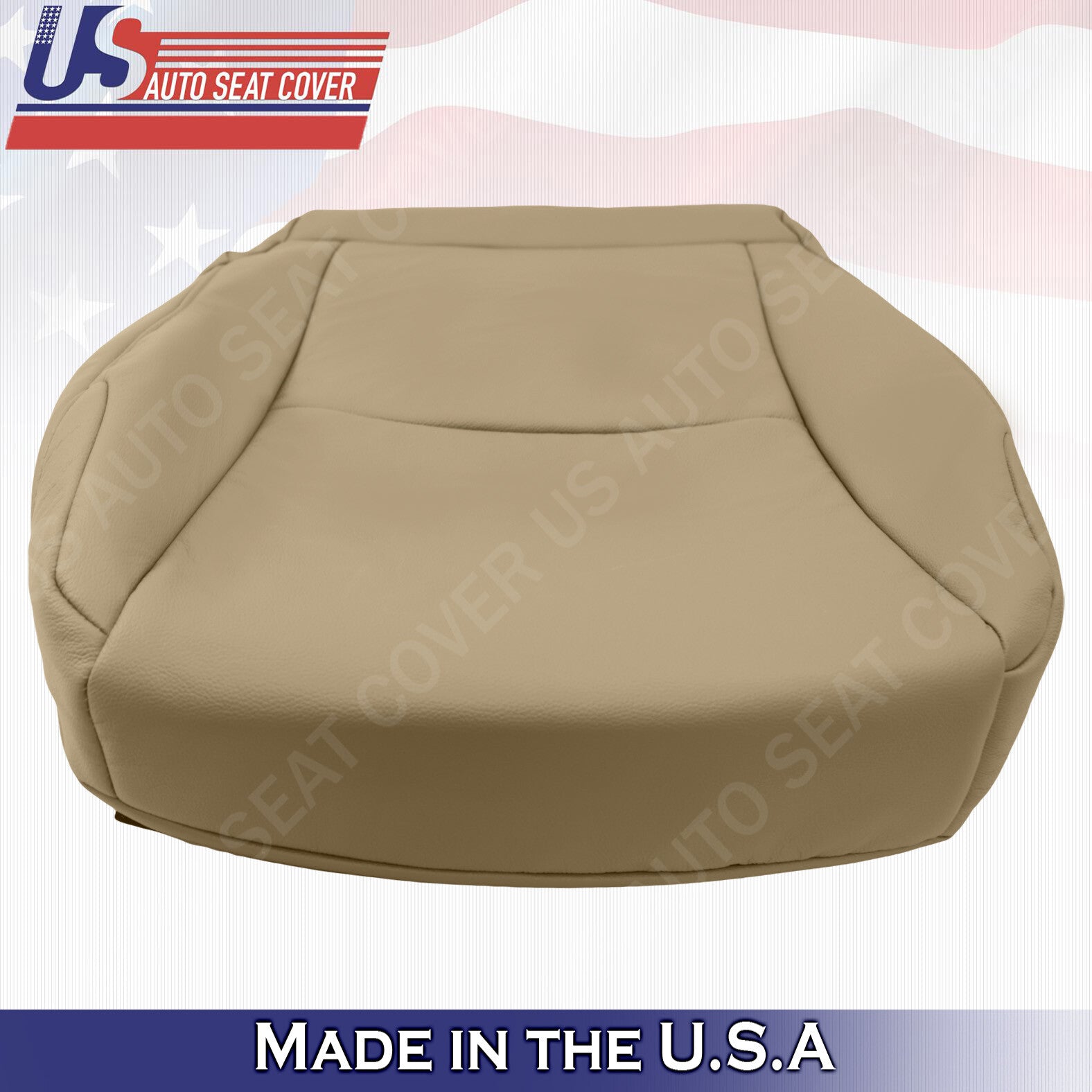 Leather Cover Fits 2010-2011-2012-2013-2014 Toyota 4Runner Driver Bottom In Tan