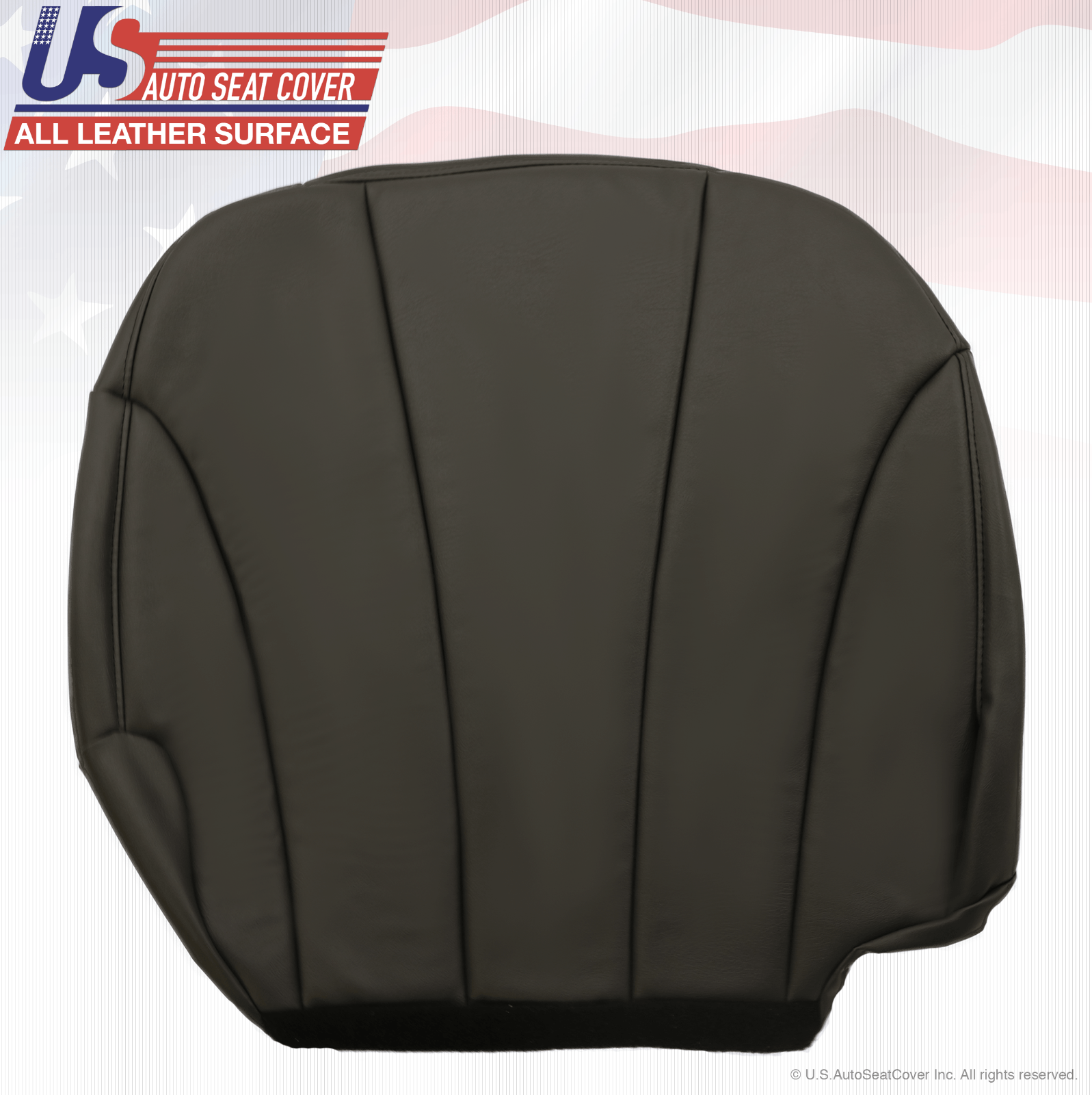 1999 GMC Sierra 1500 2500 Work Truck Driver Bottom Vinyl Seat Cover Dark Gray