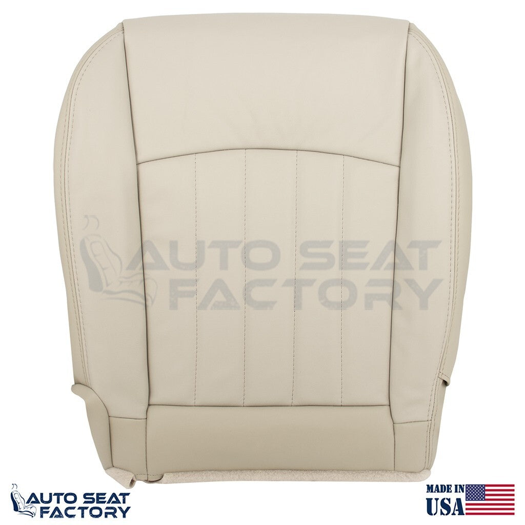 2014 -2017 Fits Infiniti QX50 Driver Passenger Bottom Wheat Vinyl Seat Covers