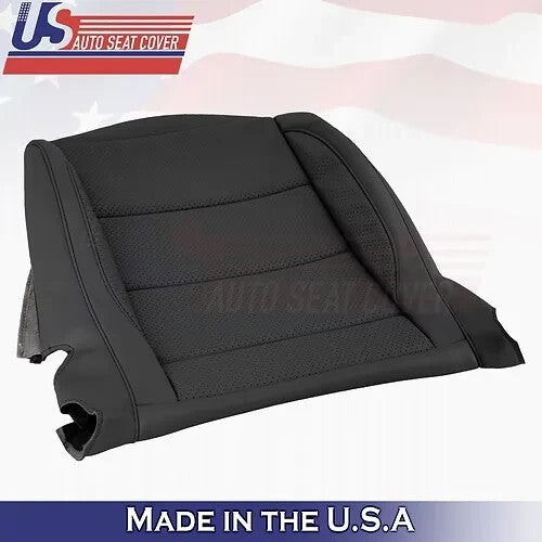 2006 -2010 Fits Volkswagen Jetta Passenger Bottom Perforated Leather Cover Black