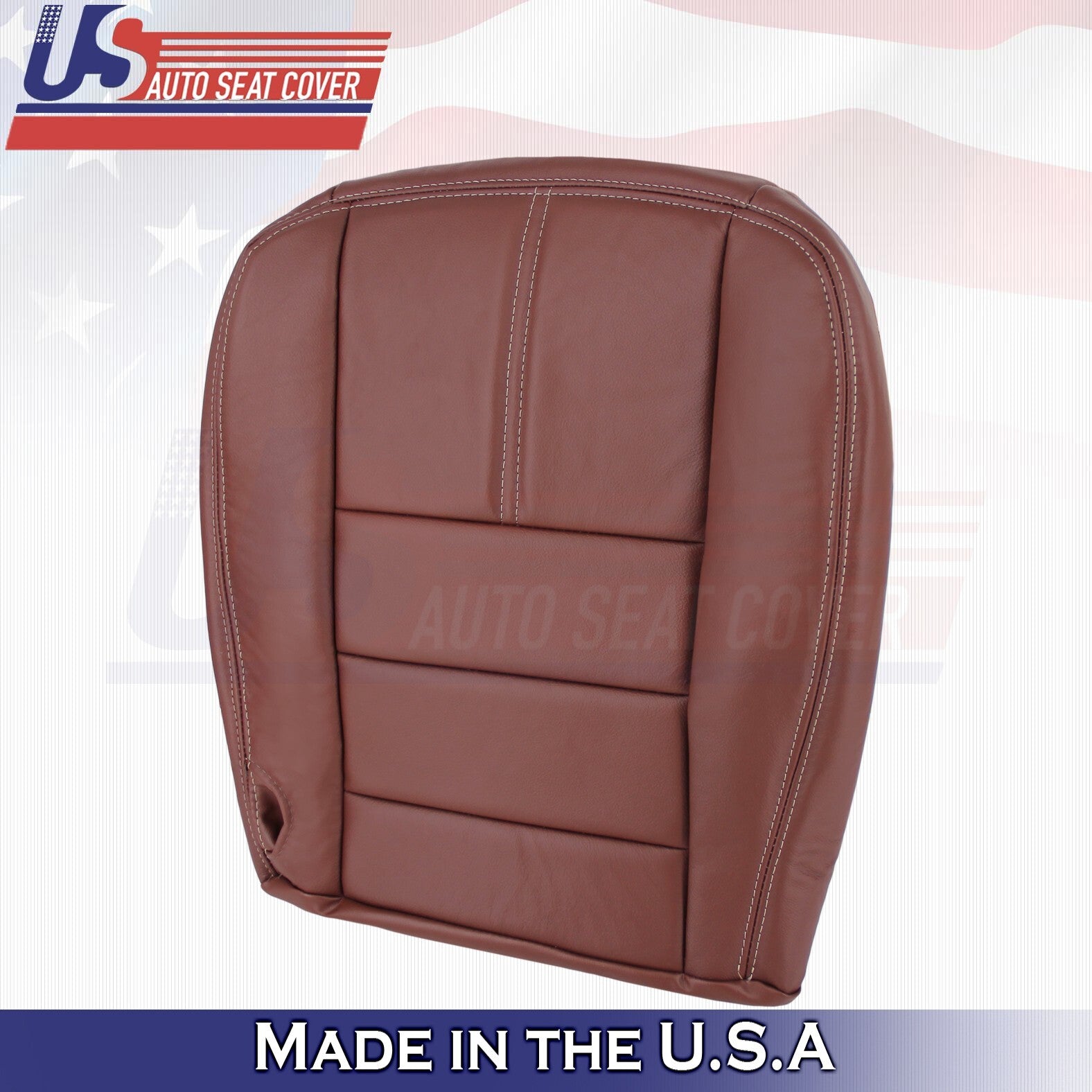 2008 to 2010 For Ford F250 F350 King Ranch Driver Top & Bottom Leather Covers