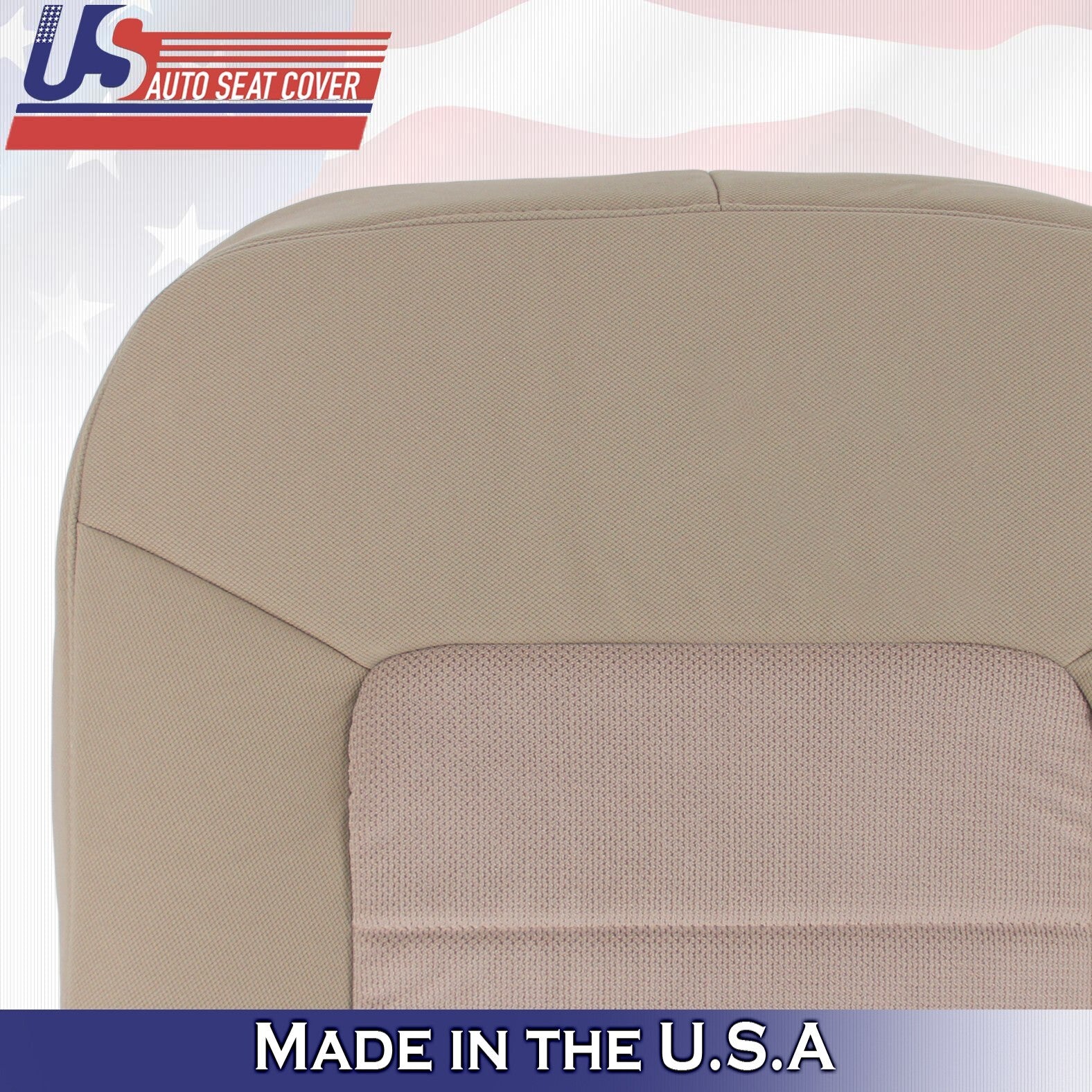 2005 2006 For Ford Expedition XLT Rear Driver & Passenger Top Cloth Covers Tan