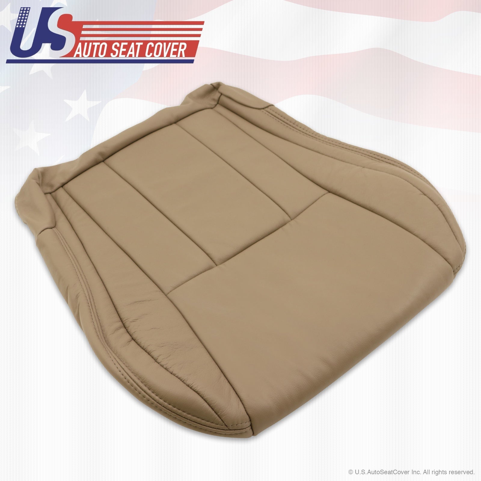 Fit For 1996 To 02 4Runner SR5 Driver & Passenger Bottom Leather Seat Cover Tan
