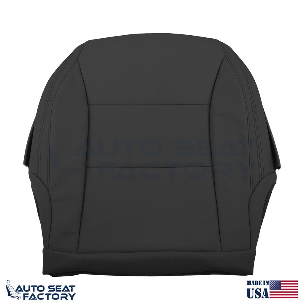 Replacement Fits 2014 2015 Mercedes Benz CLA Driver Bottom Blk Vinyl Seat Cover