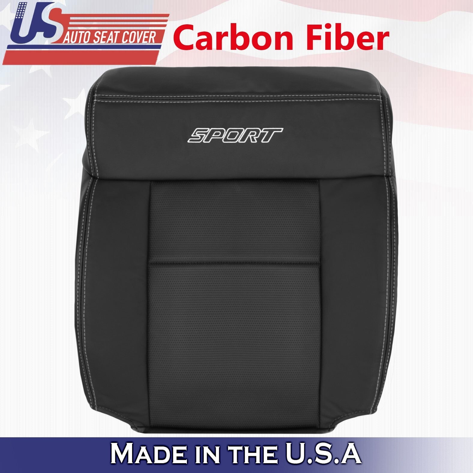 2004 05 06 07 2008 FIT Ford F150 FX2 FX4 Sport PASSENGER Top Leather Cover Black