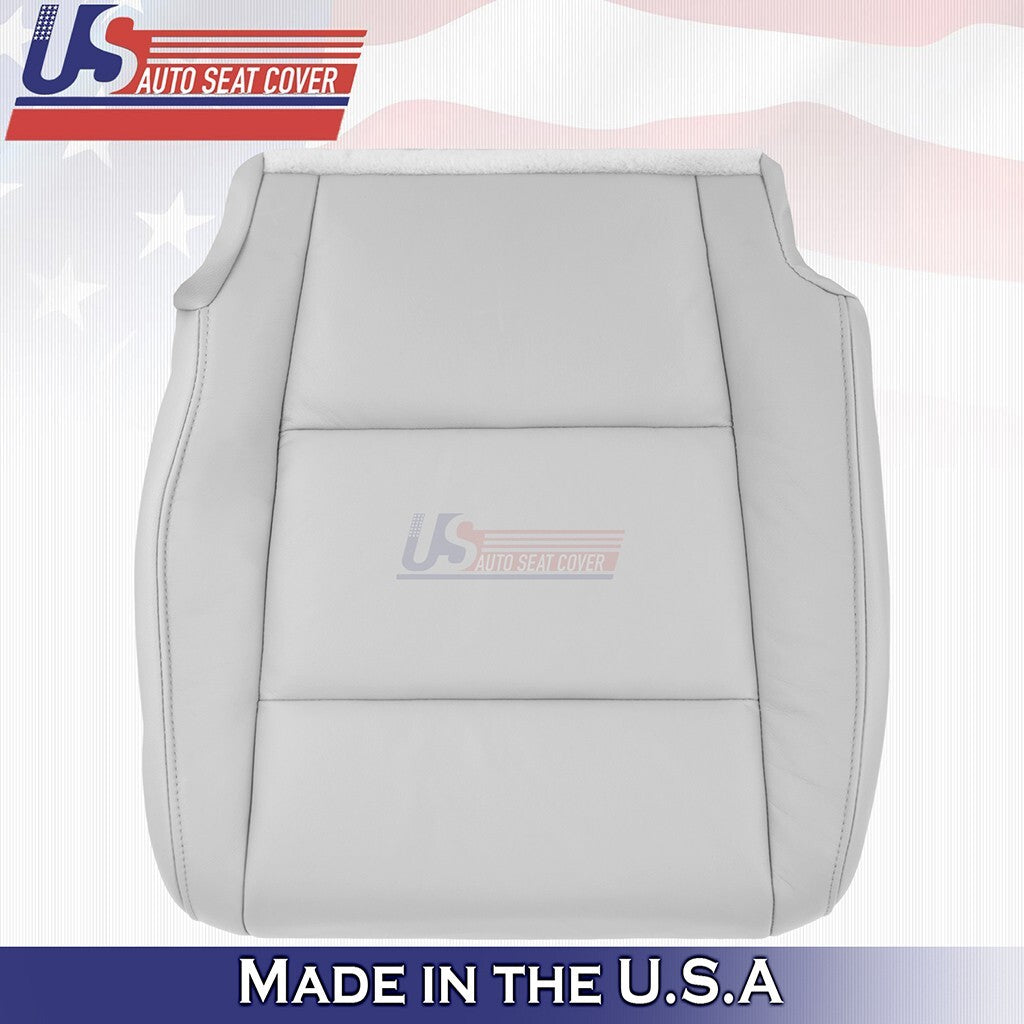 2009 2010 2011 Fits Honda Pilot Driver Bottom & Top Leather Seat Cover Gray