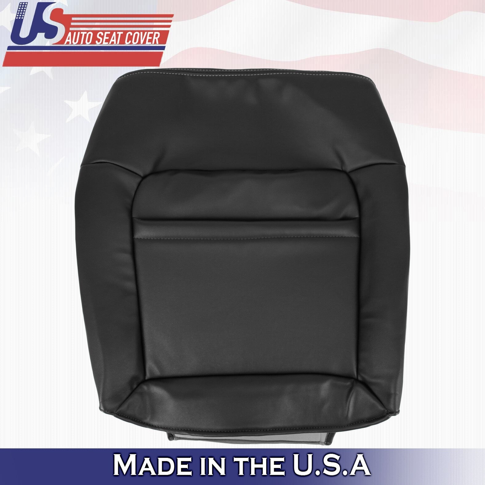 2004 - 2008 Fits Ford F150 FX2 Sport Passenger Bottom & Top Leather Cover Black