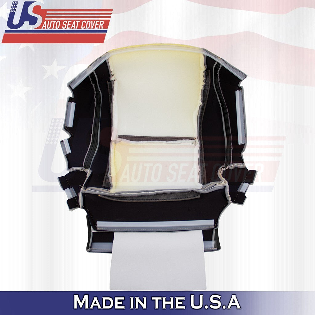 2007 to 2012 For Lexus LS600h Front Set Bottoms &Tops Leather Cover Black