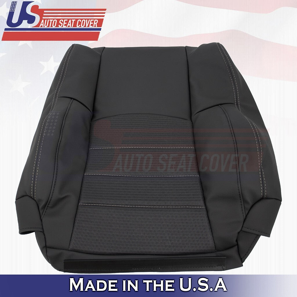 2011 2012 Fits Dodge Ram Sport Driver Bottom & Top Cloth/Vinyl Cover Dk Gray