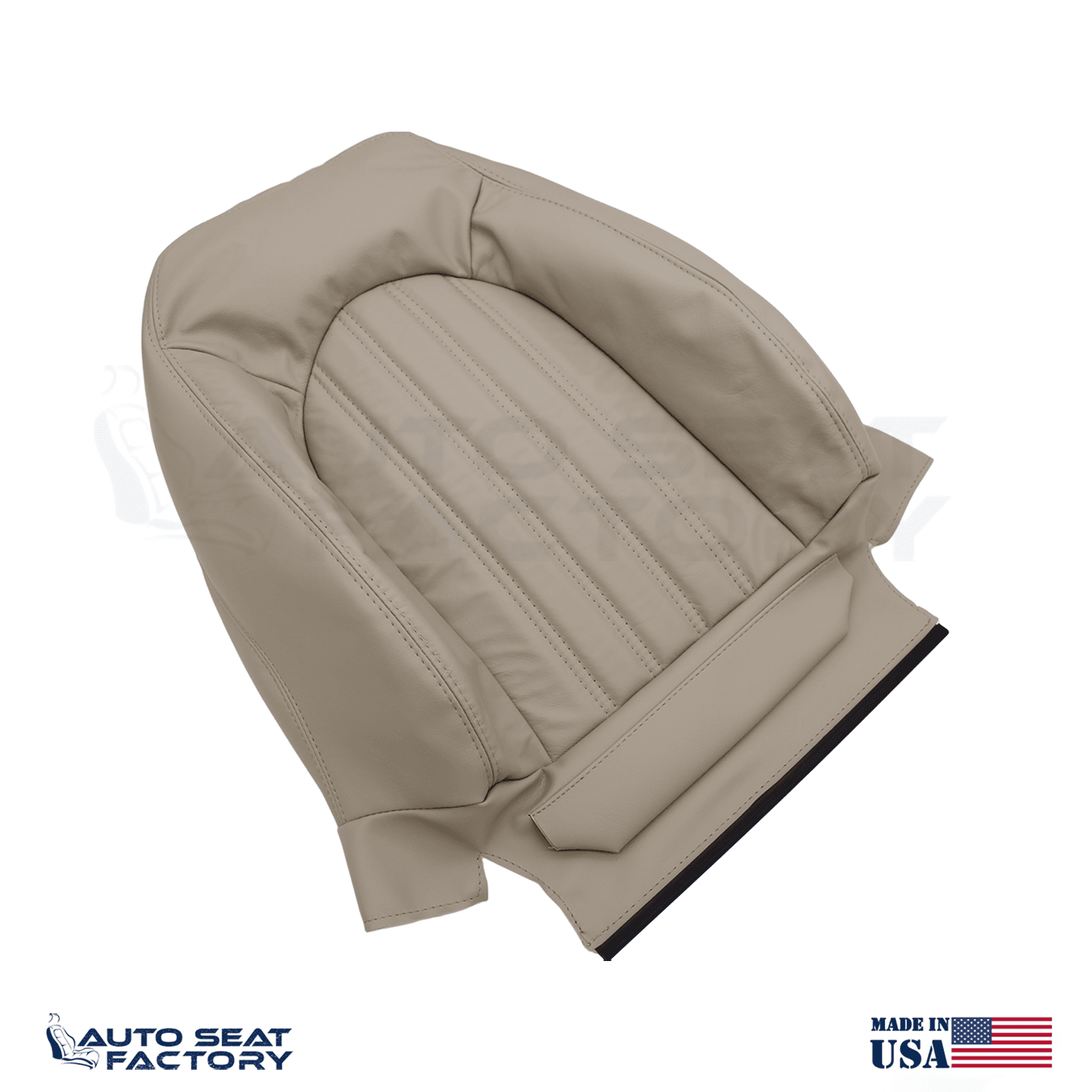 2001 -2005 Fits Jaguar XK8 XKR Driver & Passenger SDC Coffee Leather Seat Covers