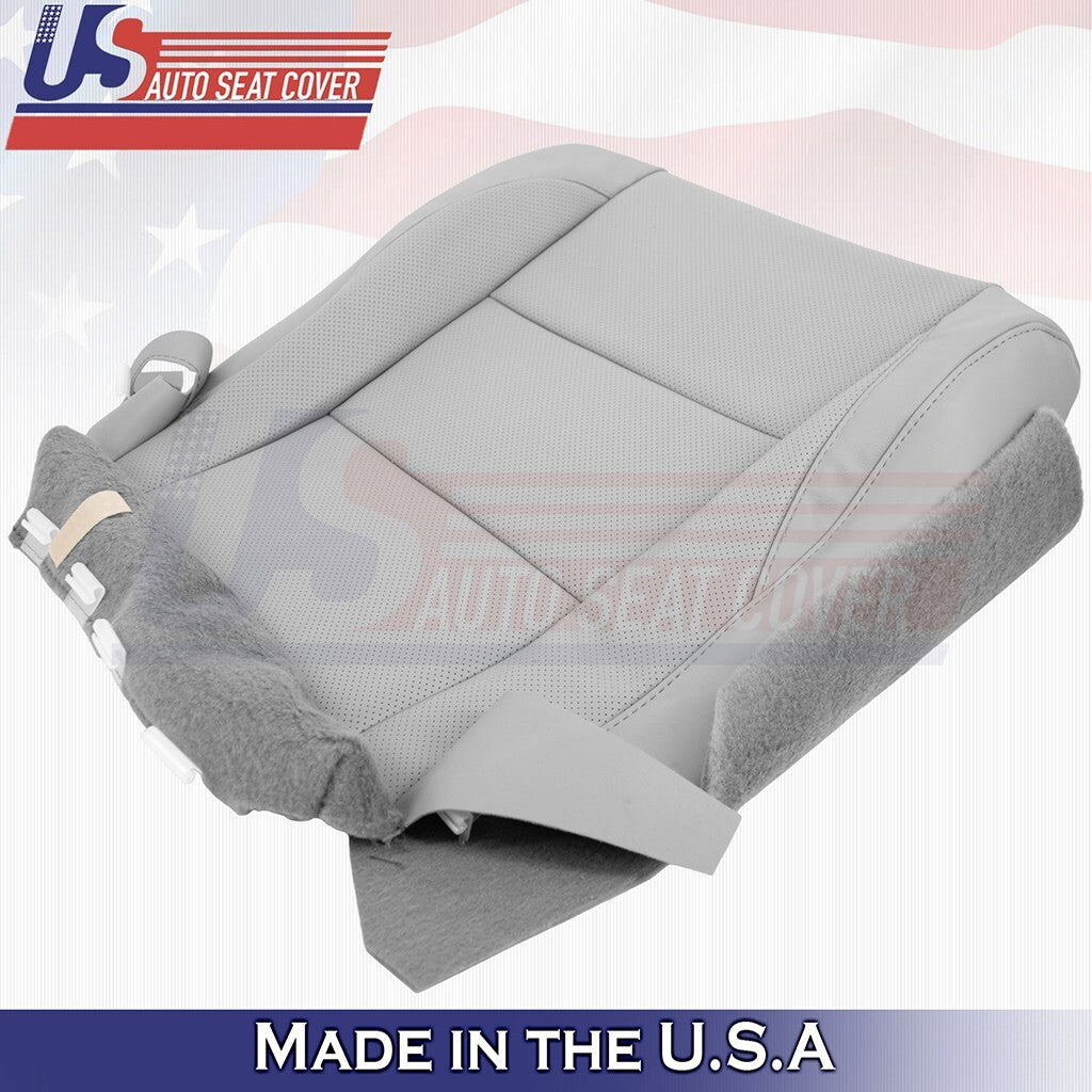 2018 2019 Fits Toyota Highlander Passenger Top Bottom Leather Cover Ash Gray