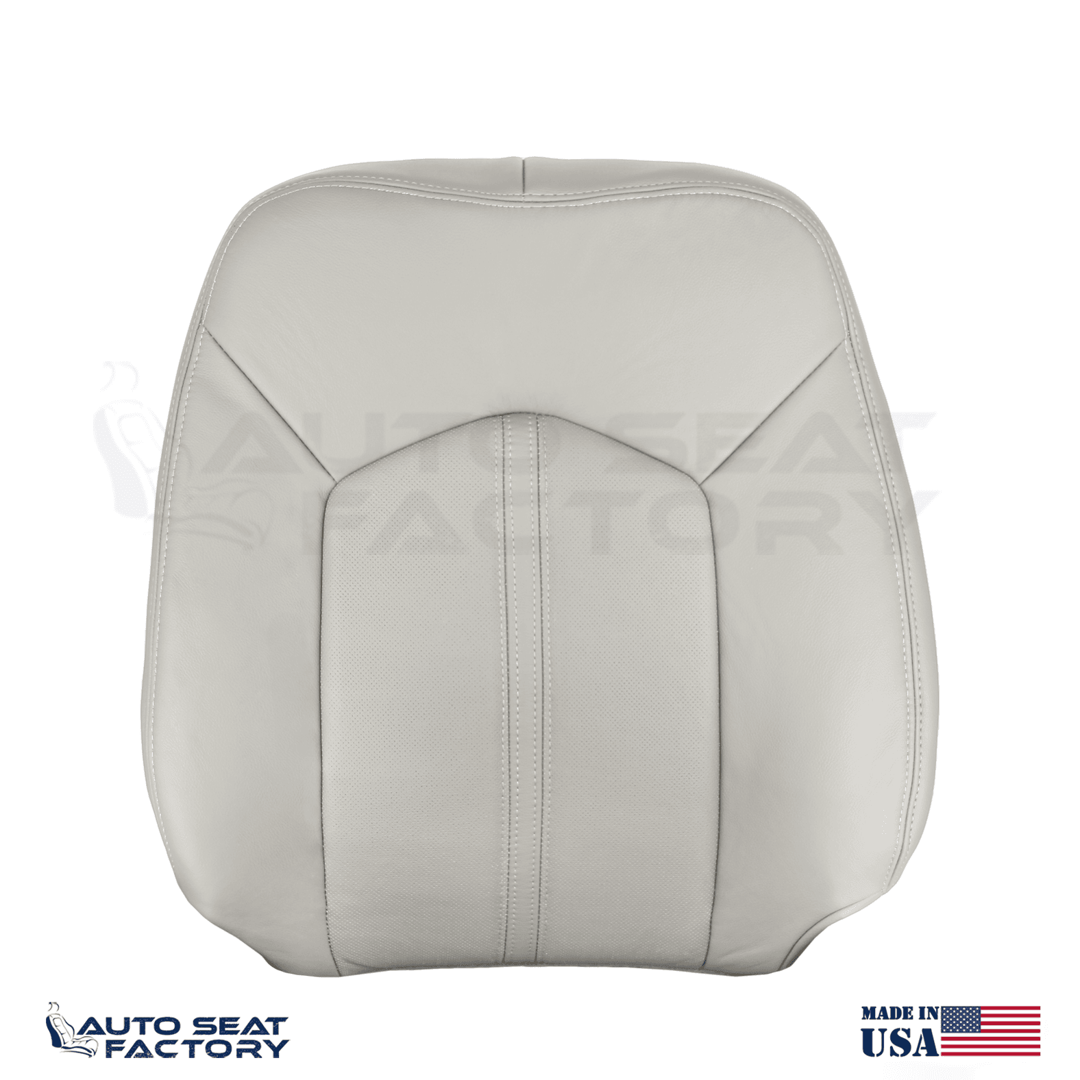 Replacement Fits 2010 - 2016 Cadillac SRX Driver Top Vinyl Seat Cover Perforated