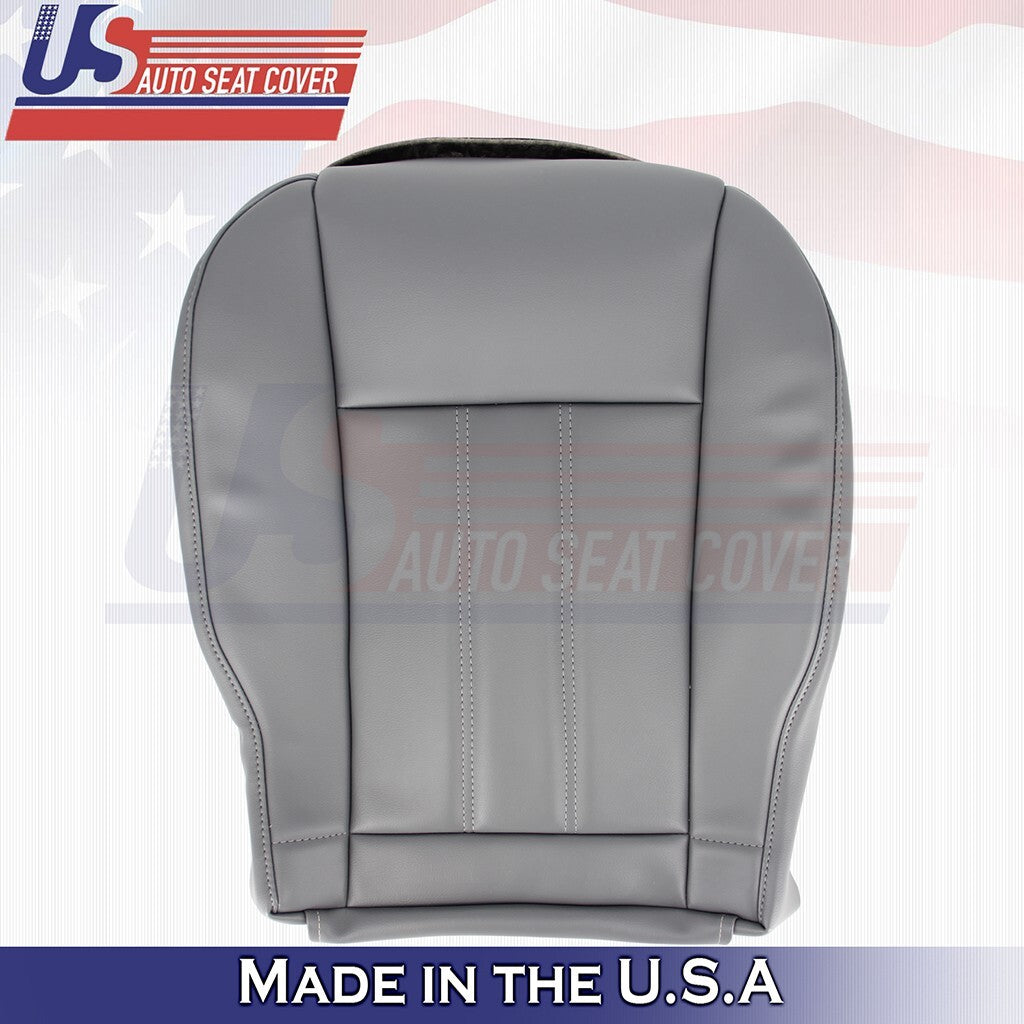 2008-2016 For Chrysler Town Country Driver Passenger Bottom Leather Cover Dark