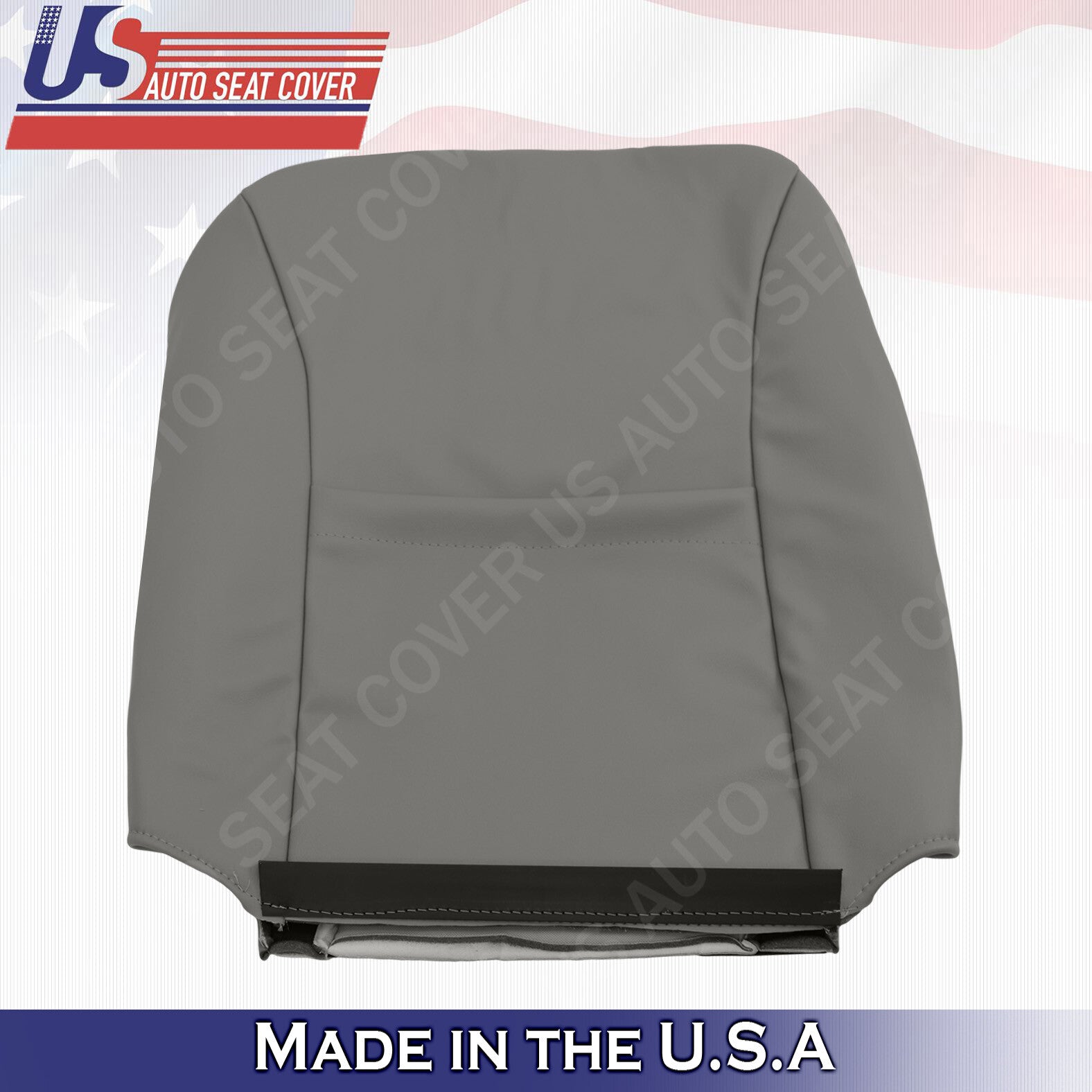 Ford F150 Lariat FX4 RIGHT UPPER Leather Seat Cover flint Gray 2001 2002 2003