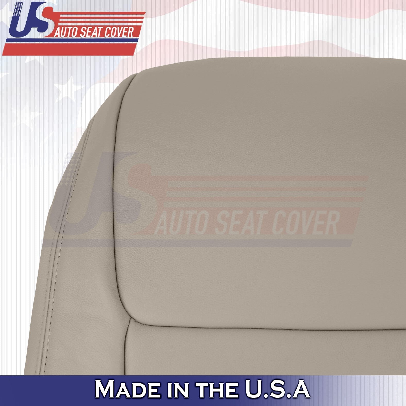 2017 to 2020 Fits Toyota Sienna Passenger Bottom &Top Leather Seat Cover Tan