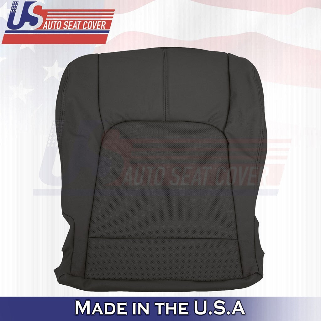 2009 to 2014 Fits Nissan Murano Driver Bottom Leather Seat Cover Black