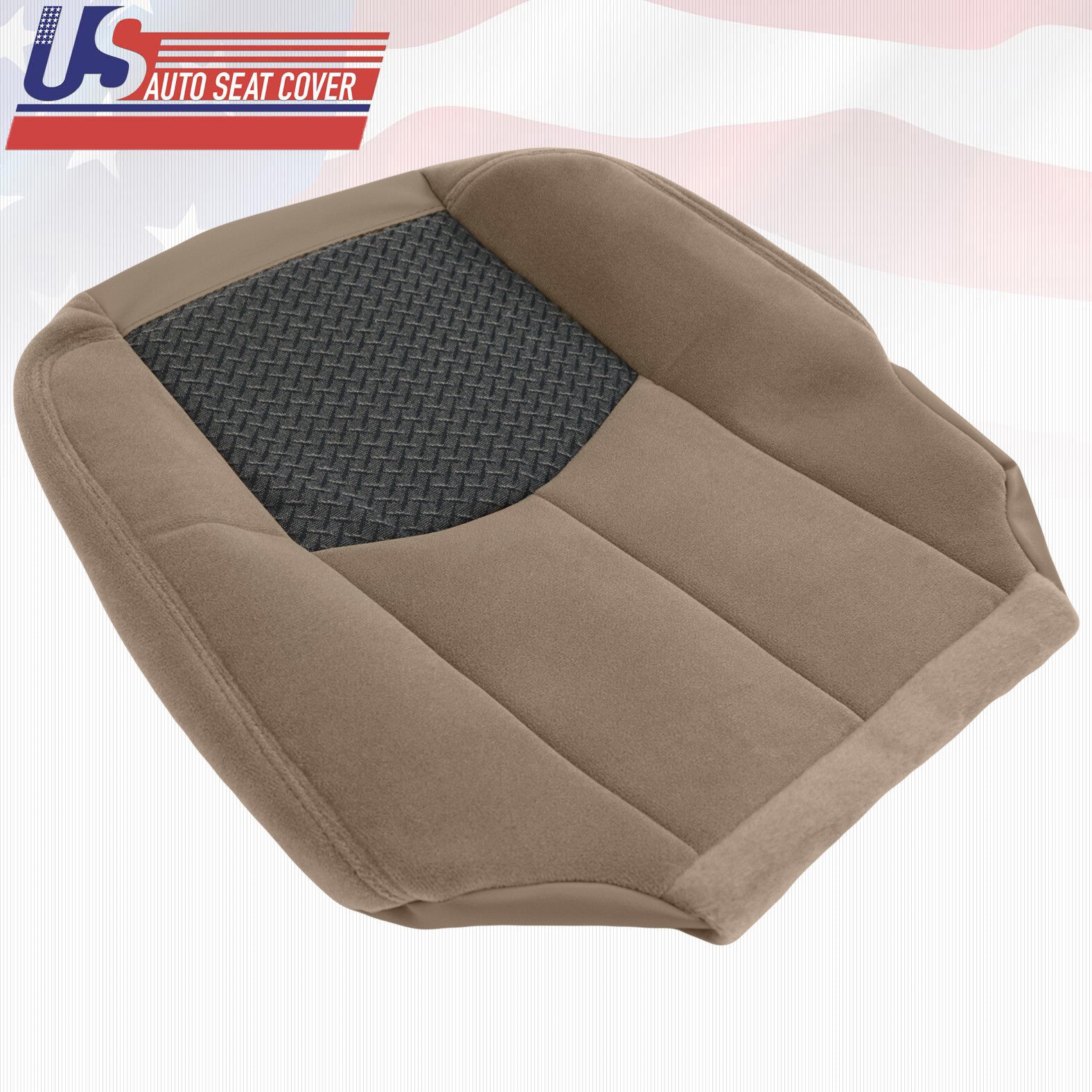 2003 2004 Fits Chevy Avalanche 2500 Passenger Bottom Cloth Seat Cover Tan
